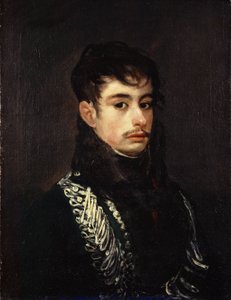 Un Officier - Francisco de Goya